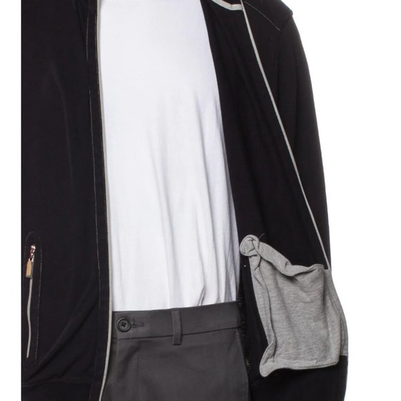 Brunello Cucinelli Mock Neck Long Sleeve Cardigan - Picture 1 of 3